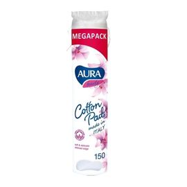 Discuri de vata AURA, 150 buc