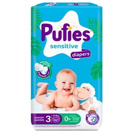 Scutece pentru copii PUFIES Maxi Pack Midi №3, 6-10 kg, 62 buc