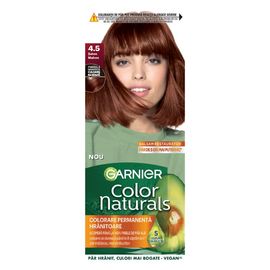 Vopsea-crema pentru par GARNIER Color Naturals, 4.5 Saten Mahon