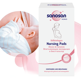 Впитывающие вкладыши для груди SANOSAN MAMA 30 шт