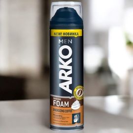 Spuma de ras ARKO MEN, extract de boabe de cafea, 200 gr