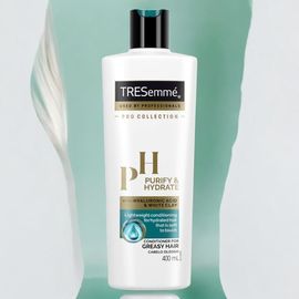 Balsam TRESEMME Purify & Hidrate,  pentru par gras, 400 ml