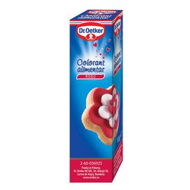 Colorant alimentar DR. OETKER rosu, 10 g