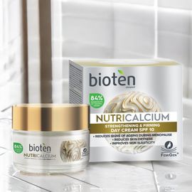 Crema de zi BIOTEN Nutri Calcium, anti-imbatranire, hranitoare, 50 ml