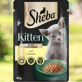 Корм SHEBA Jun Курица, 85 г