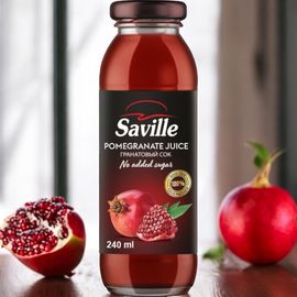 Сок гранатовый SAVILLE, 240 мл