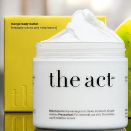 Unt de corp THE ACT LABSТ, mango, 180 g