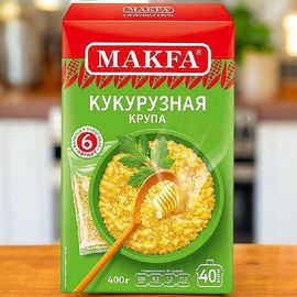 Granule de porumb MAKFA, in pungi, 400 g
