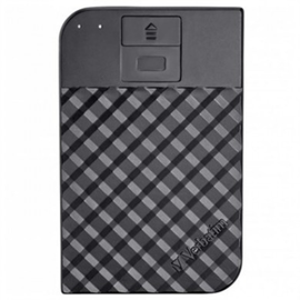 Unitate de stocare portabila HDD VERBATIM Fingerprint Secure, 2.5”, 2.0TB, USB3.1/USB-C, Black