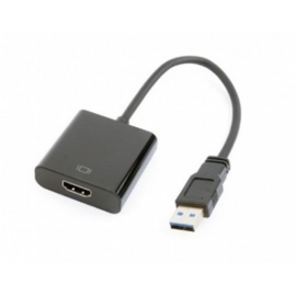 Adapter GEMBIRD, USB3.0 to HDMI, A-USB3-HDMI-02, Black