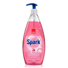 Solutie pentru spalat vase SANO Spark Almond, migdale, 1000 ml