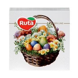 Servetele RUTA Paste cu stampila 33x33cm, 2 straturi, 20 foi