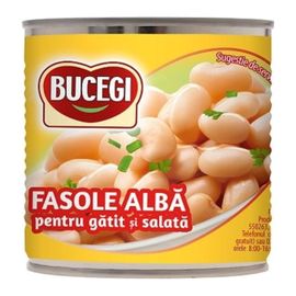 Fasole alba BUCEGI, 400 g