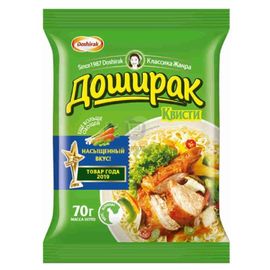 Лапша быстрого приготовления DOSHIRAK со вкусом курицы, 70 г