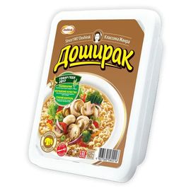 Лапша быстрого приготовления DOSHIRAK со вкусом грибов, 90 г