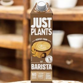 Напиток овсяный JUST PLANTS barista, 1 Л