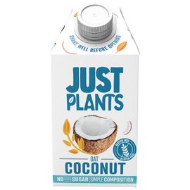 Напиток овсяный JUST PLANTS с кокосом, 500 мл