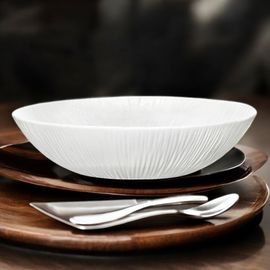 Тарелка глубокая BORMIOLI ROCCO Coconut белая, стеклокерамика, 20 см