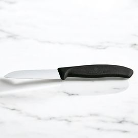 Cutit VICTORINOX Swiss Classic, paring, 8cm straight, black, 6.7403