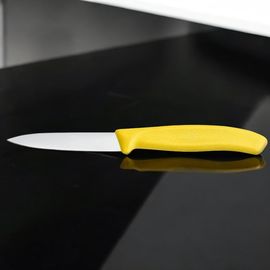 Cutit VICTORINOX Paring, Swiss Class, wellow, 8 cm, 6.7606.L118