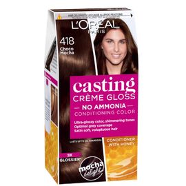 Краска для волос LOREAL Casting 418 Choco Mocha, 180мл