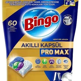 Капсулы для посудомоечной машины BINGO Pro Max, 60 шт