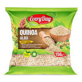 Seminte de Quinoa EVERYDAY, albe, 150 g