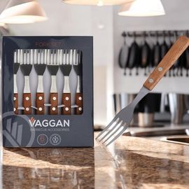 Набор вилок Vaggan для стейка, 19 см, 6 шт