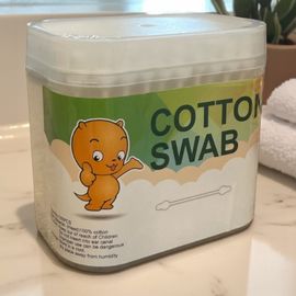 Betisoare de bumbac, pentru copii, din bambus, 100 buc, DM2233