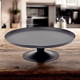 Suport de servire EH, cu picior, metal, D24cm