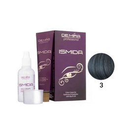 Краска для бровей и ресниц ACME DEMIRA ISMIDA №3, графит, 20 мл