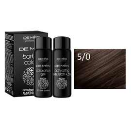 Система для камуфлирования ACME DeMira Barber Color, седых волос и бороды, 5/0, светлый шатен