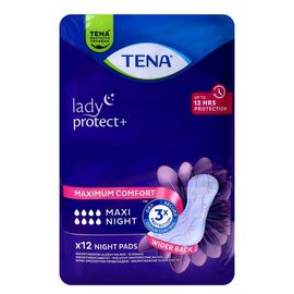Absorbante urologice TENA Lady Maxi Night N12, pentru femei, 12 buc