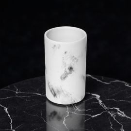 Стакан для зубных щeток Tendance "Мрамор" камень, D6.3X10 cм