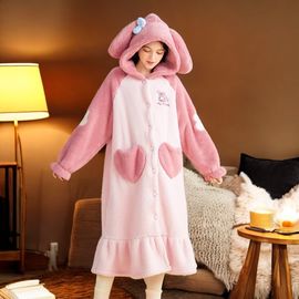 Pijama Iepuras, ros, PA116, XL