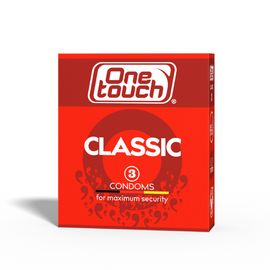 Презервативы ONE TOUCH Classic, классические, 3 шт