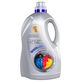 Гель для стирки WASH&FREE, универсальный, 5 л