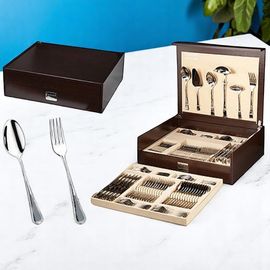 Set de tacimuri PINTI Valencia, inox, 126buc
