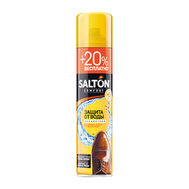 Средство для защиты от воды SALTON  для  изделий из гладкой кожи, замши, нубука и ткани 300 мл