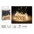 Огни новогодние "Нить" 100 micro LED, 20 мерцающих, теплый белый, 3XAА