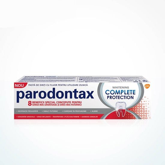 Зубная паста PARODONTAX Complete Protection, отбеливание, 75 г