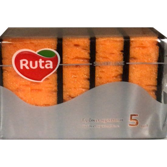 Губки кухонные RUTA, 5 шт