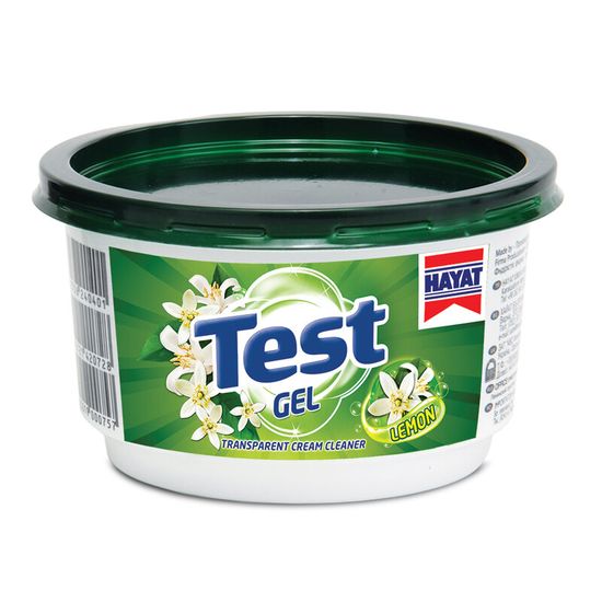 Средство для мытья посуды TEST Gel, лимон, гель, 350 гр