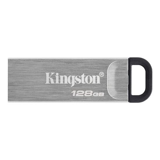Накопитель KINGSTON DataTraveler, USB 3.2, серебряный, 128 GB
