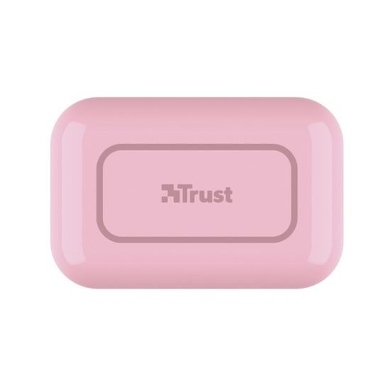 Casti TRUST Primo Touch Bluetooth TWS pink, 3 image