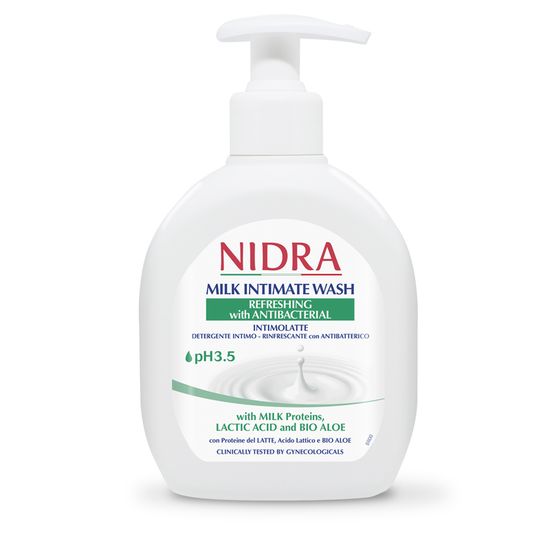 Sapun intim NIDRA Fresh pH3.5 hidratant  cu dozator, 300 ml