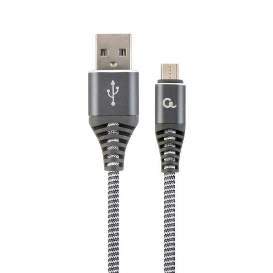 Кабель Cablexpert USB2.0/Micro-USB Premium Cotton braided 1 м