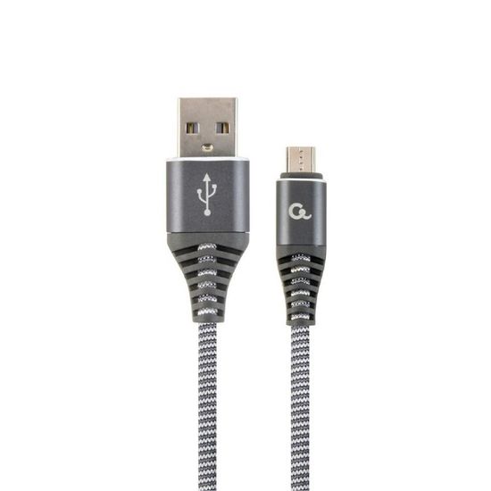 Cablu Cablexpert USB2.0/Micro-USB  Premium Cotton braided 2 m