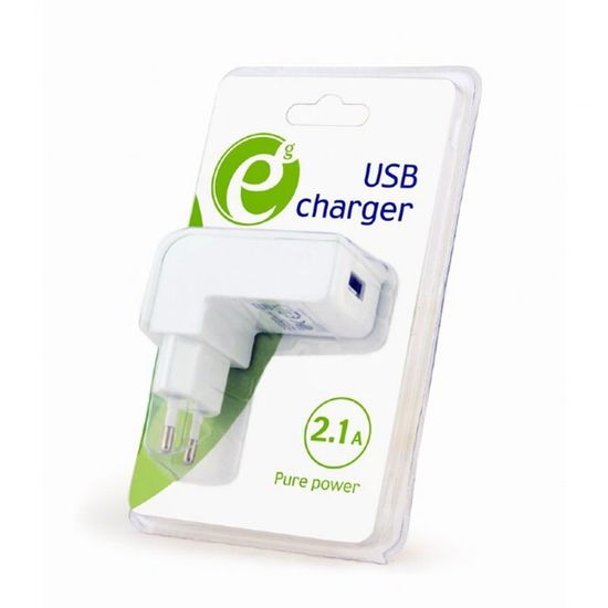 Incarcator de retea Gembird EG-UC2A-02-W, 2 image