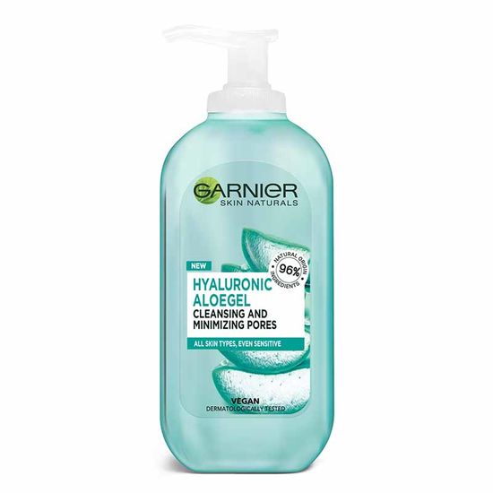 Гель очищающий GARNIER Hyaluronic Aloe 200 мл